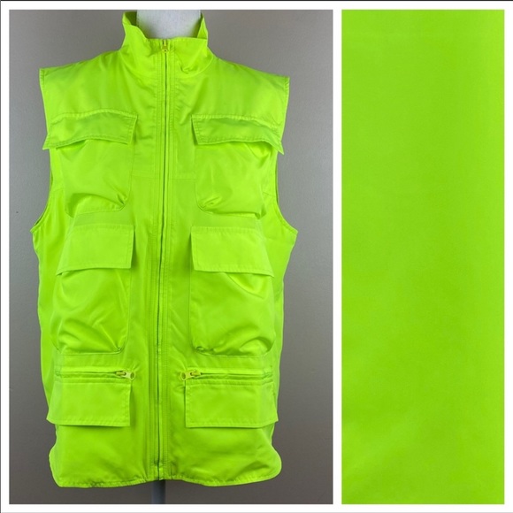 zara neon green jacket